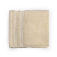 Folded Towel isolated on a White background 
