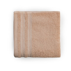Folded Towel isolated on a White background 