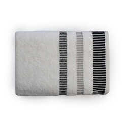 Folded Towel isolated on a White background 