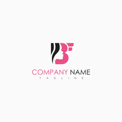 Beauty logo letterlogo Modern logo idea sign. Universal emblem vector icon.