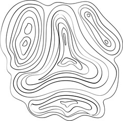 Line Topography Element