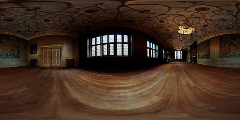 vr 360 inside the Charterhouse great chamber interior