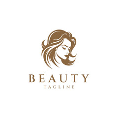 Beauty logo design vector illustration