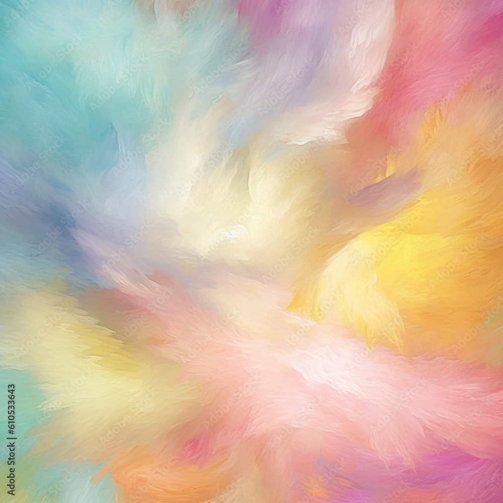Poster light pastel color background with generative ai. gradient texture design.