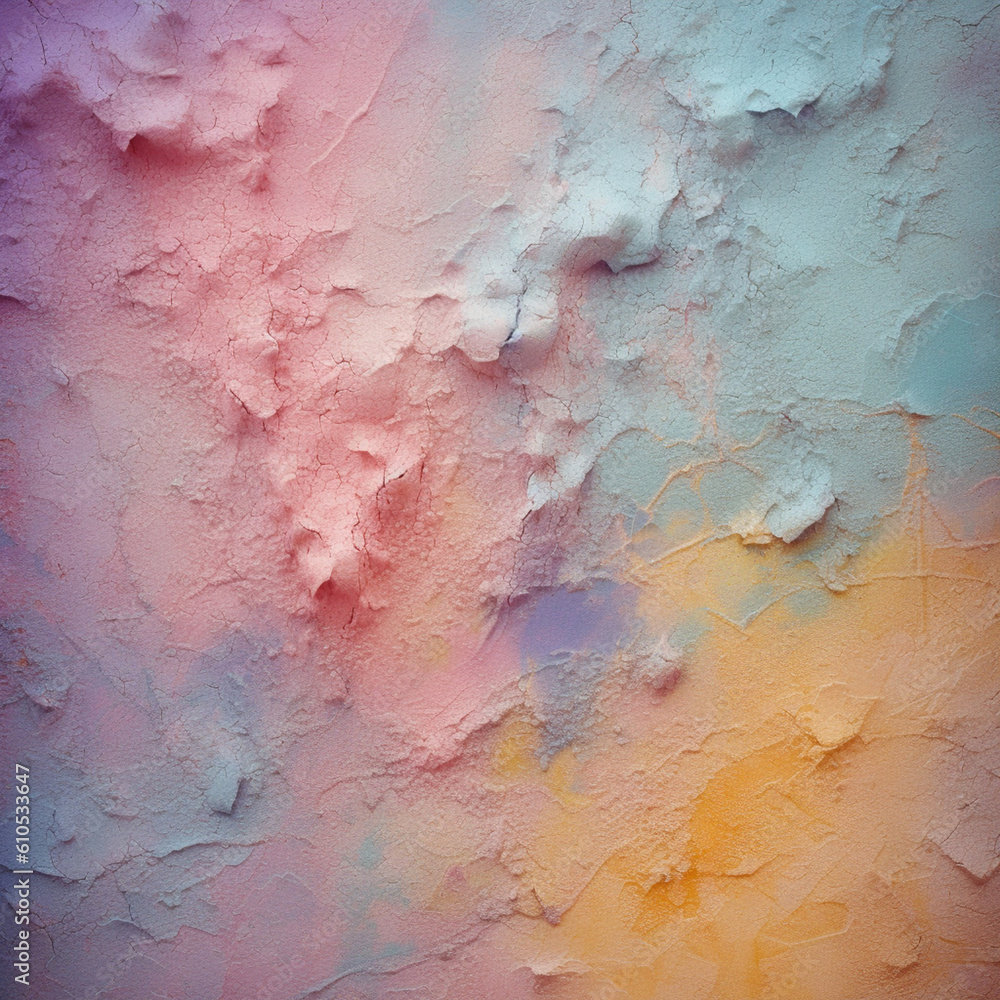 Poster light pastel color background abstract with generative ai.