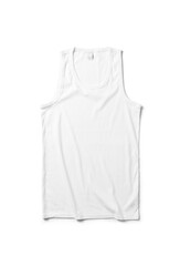 Crumpled Cotton Tank Top