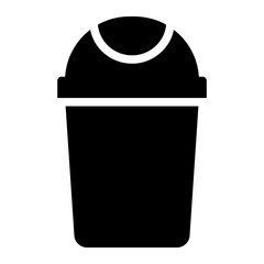 bin glyph icon