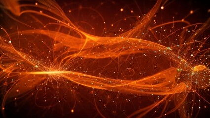 abstract fractal background illustration created by ai generative technology 