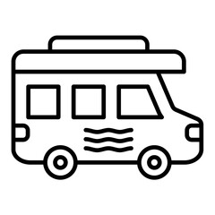 Camper Van Icon