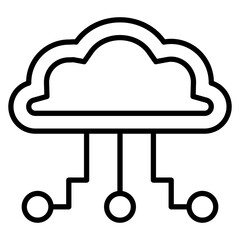 Cloud Computing Icon