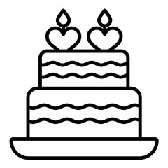 Wedding Cake Icon
