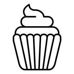 Wedding Cupcake Icon