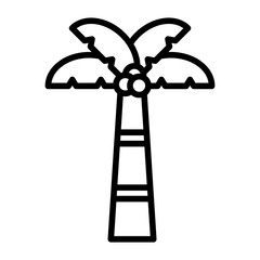 Coconut Tree Icon
