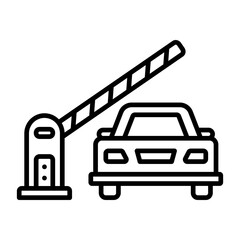 Auto Barrier Icon