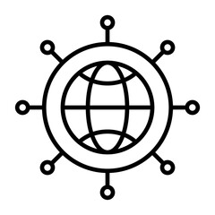 Global Network Icon