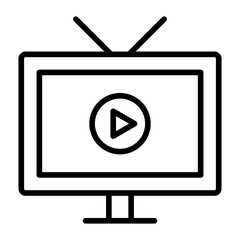 TV Screen Icon