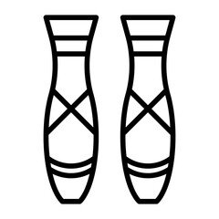 Ballet Shoes Icon