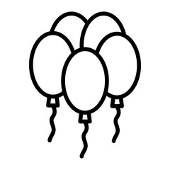 Balloons Icon