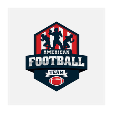 American Fottbal Vector Logo Design