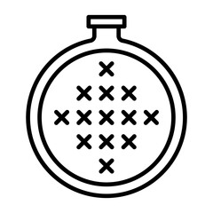 Cross Stitch Icon