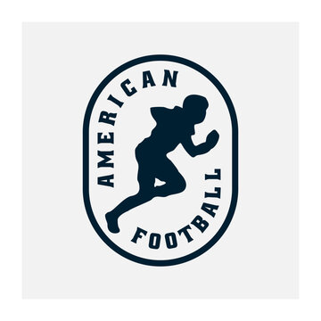 American Fottbal Vector Logo Design