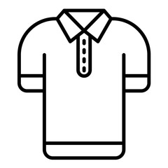 Polo Shirt Icon