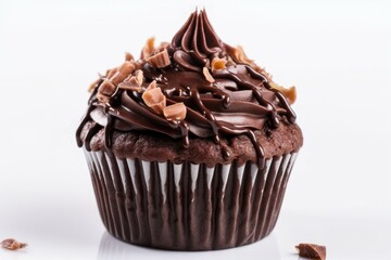Chocolate cupcake candy. Generate Ai