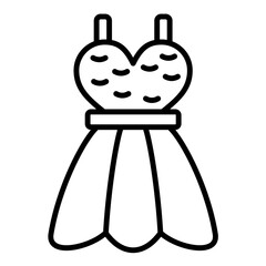 Party Dress Icon