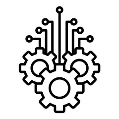 Obraz premium Integration Icon