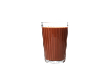 PNG, Chocolate milkshake isolated on white background
