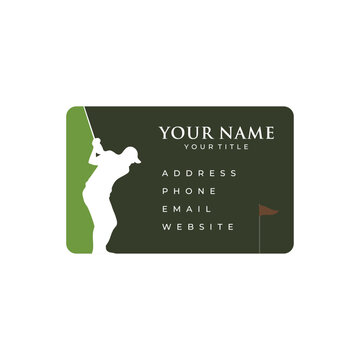 Golf Business Card Design