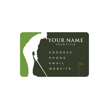 Golf Business Card Design