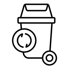 Trash Recycle Icon