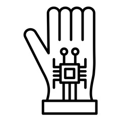 Wired Gloves Icon