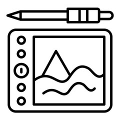 Pen Tablet Icon