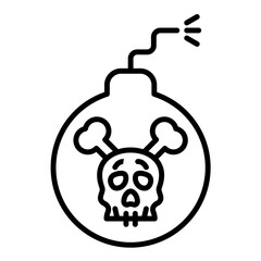 Pirate Bomb Icon