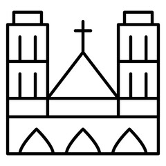 Notre Dame Icon