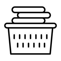 Laundry Basket Icon