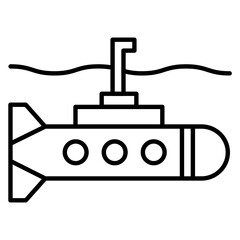 Army Submarine Icon