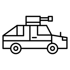 Army Car Icon