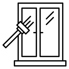 Cleaning Window Icon