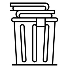 Laundry Basket Icon