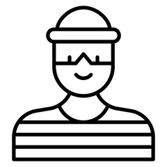 Robber Icon