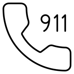 Call 911 Icon
