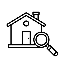 Search House Icon