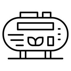 Biofuel Tank Icon