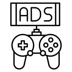 Game Ads Icon