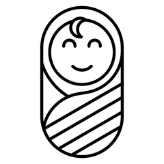 Newborn Baby Icon