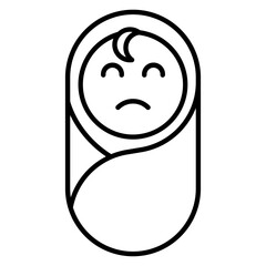 Sad Baby Icon