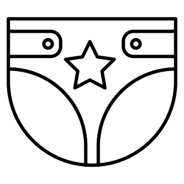 recommend clip art: Diaper Icon